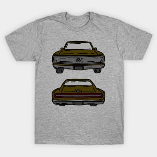 classic muscle car old illustration T-Shirt